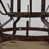 Small old rigid bottle rinse