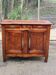 Louis XV buffet in solid wood from the 18th century, 120cm.
