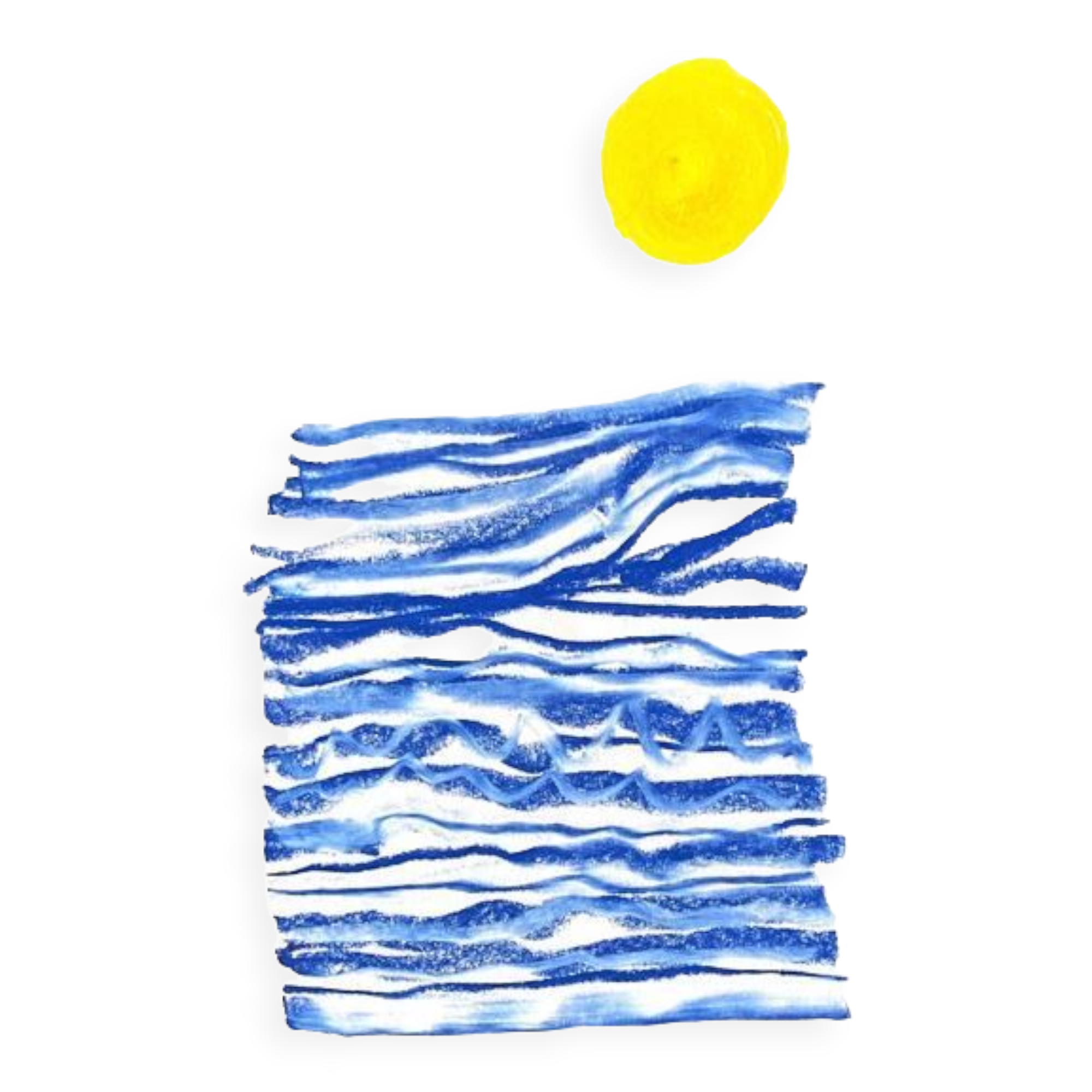 Illustration "Rising Sun" - A4