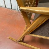 Rocking chair by Deutschen Werkstätten Hellerau, circa 60