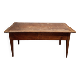Maie pétrin table in beech, 19th century