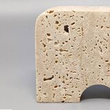 1970s original travertine elephant sculpture