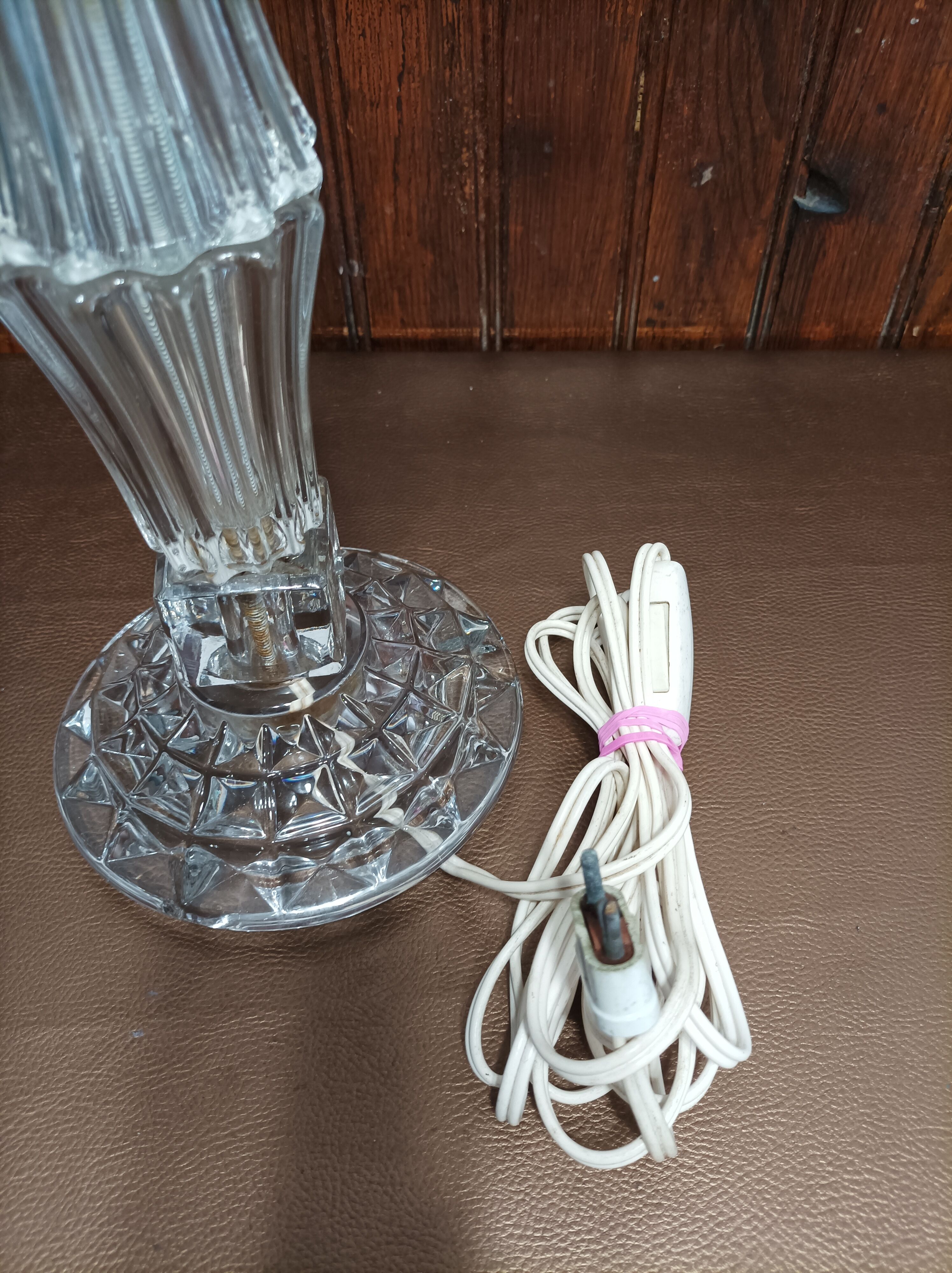 30 cm crystal lamp base