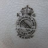 Lunéville earthenware plate