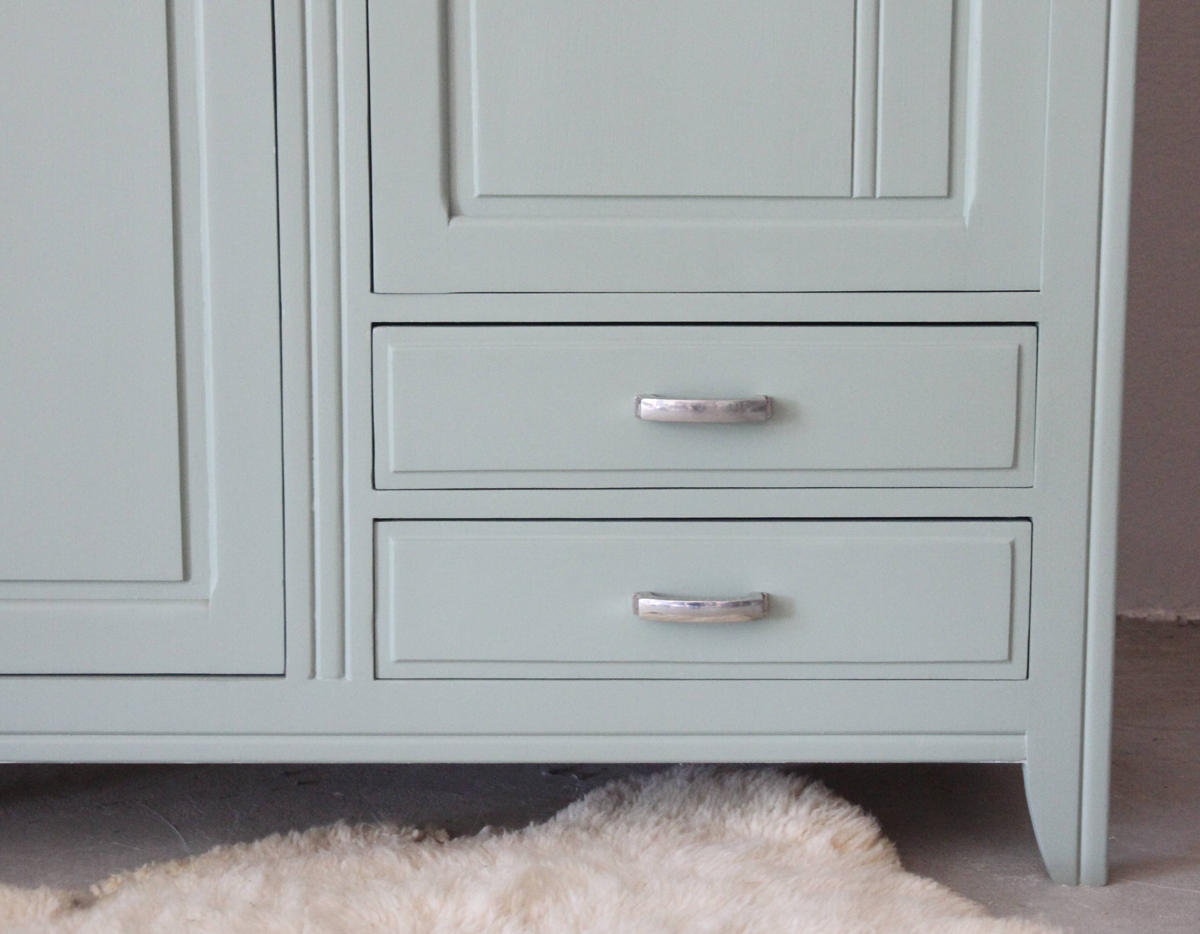 Asymmetrical art deco cabinet