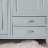 Asymmetrical art deco cabinet