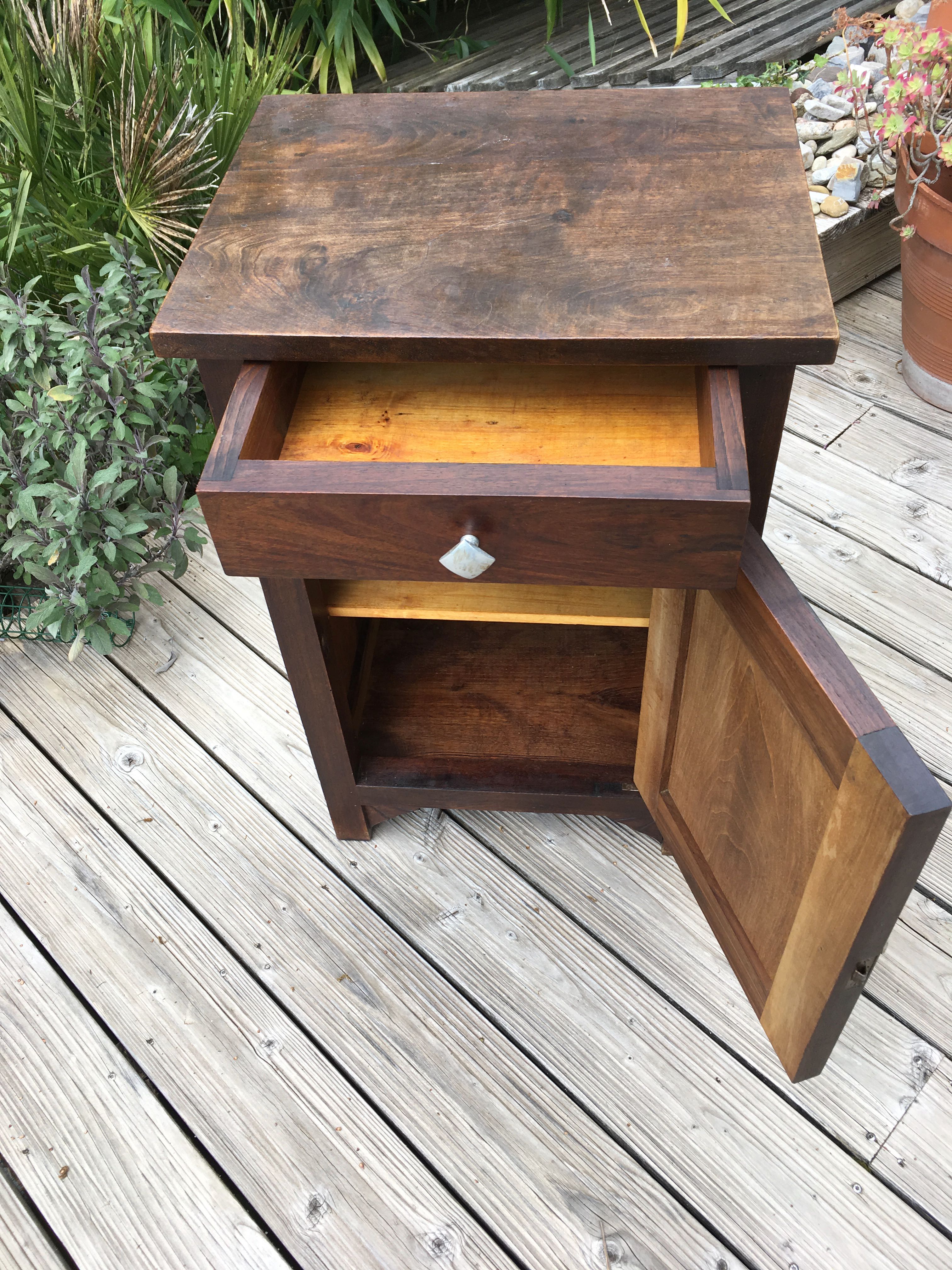 Table de chevet années 50