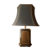 Lampe noire d'inspiration asiatique