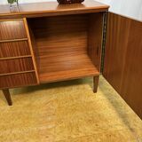 Mid Century Retro Teak Small Sideboard Circa 1960 Danish Design Scandinavia