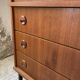 Modernist teak secretary desk, 1950s