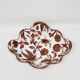 Longwy Cloisonné Enameled Basket Empty Pocket Cup Flowers Fe