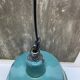 Industrial enamelled hanging lamp, 1960's