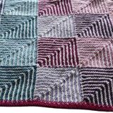 Multicolored blanket