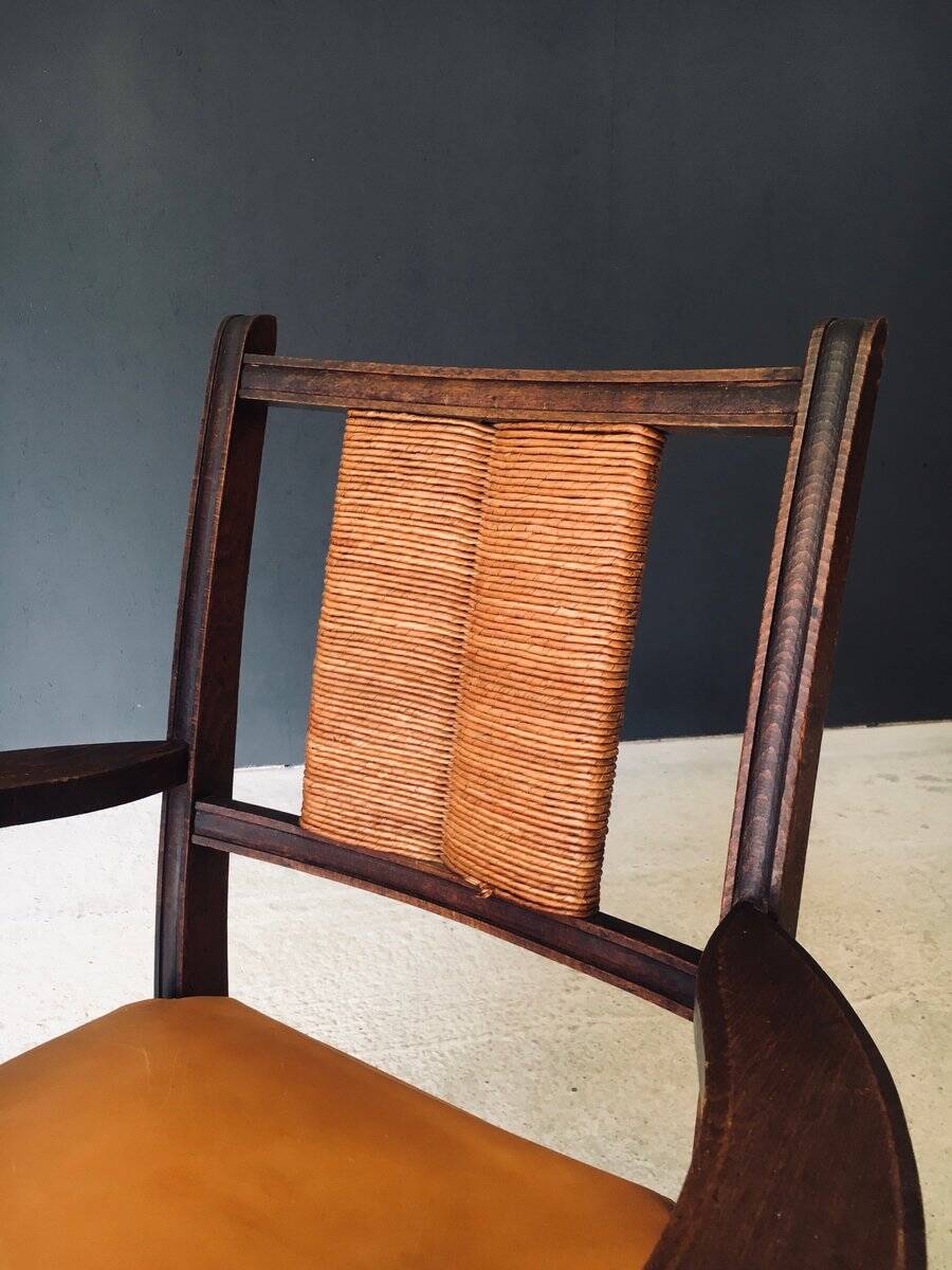 Mid-Century Modernist Armchairs in the style of Francis Jourdain, France, 1940s, Set of 2