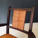 Mid-Century Modernist Armchairs in the style of Francis Jourdain, France, 1940s, Set of 2