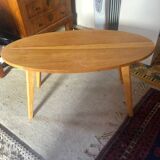 Scandinavian style coffee table in beech wood