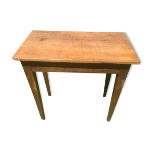 console en chêne