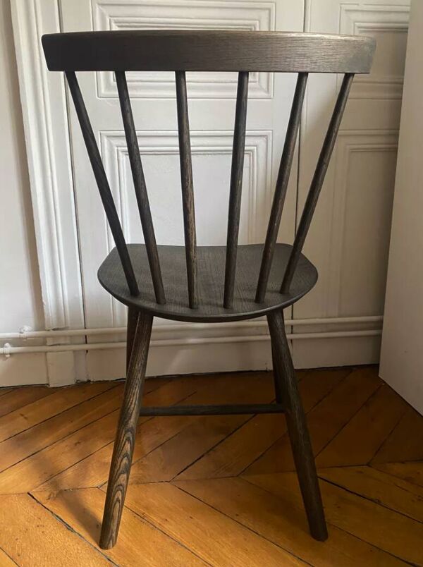 Chaise J46 FDB Mobilier en chêne fumé