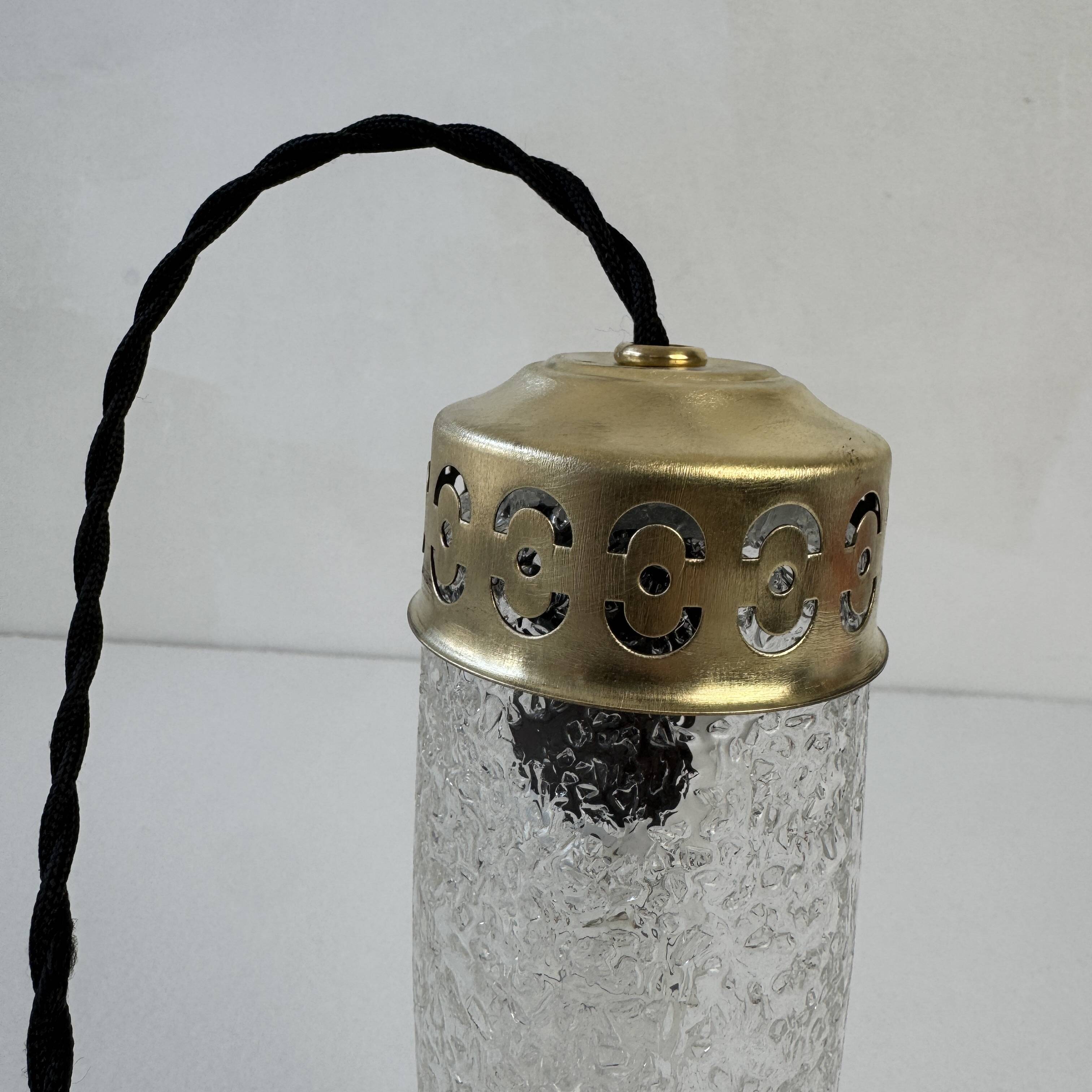 Old vintage 5-light cascade chandelier