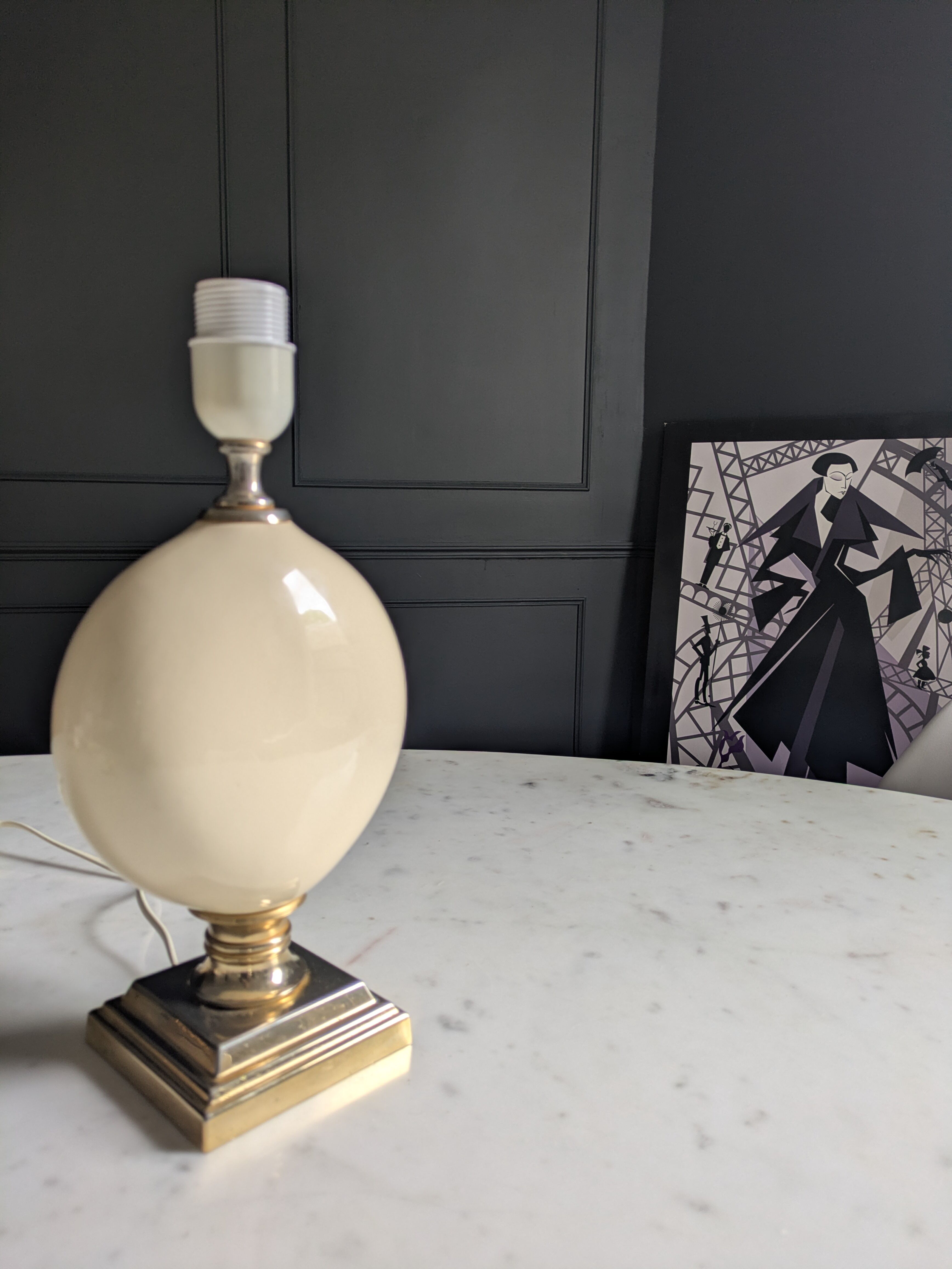 Deschuytener lamp base. Vintage 70s/80s.
