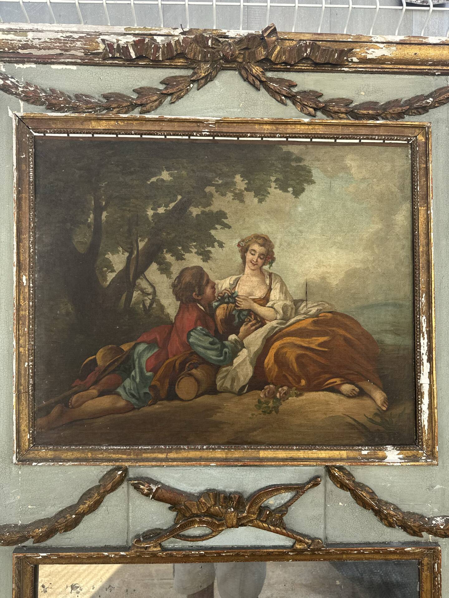 Trumeau style Louis XVI, 19th century