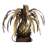 Lampe ananas vers 1970 de la maison jansen à paris.
