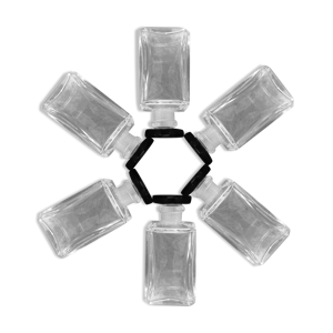 Lot 6 flacons parfums