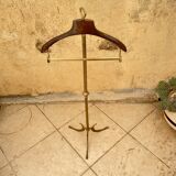 Vintage valet in gilded metal 1960