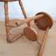 Vintage tripod stools