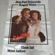 An original folded poster L'animal Belmondo Raquel Welch 1977