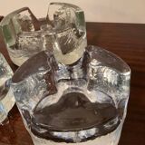 Set of 3 tea light candle holders from the 70s