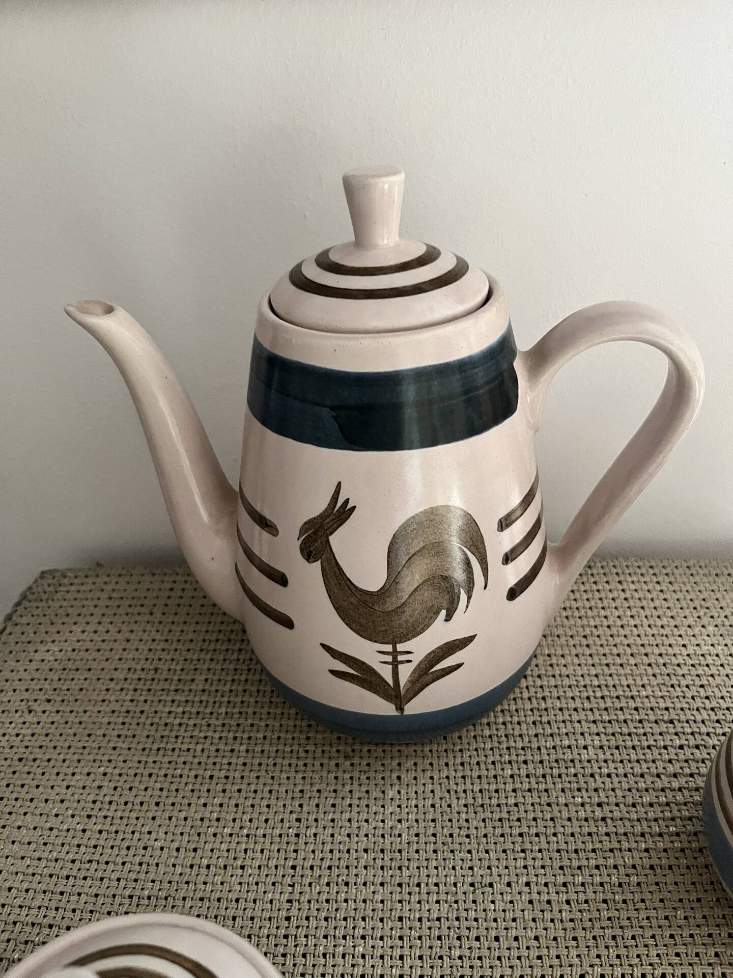 Teapot, sugar bowl, milk jug