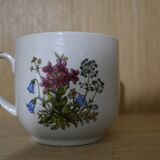 Tasse motif fleurs
