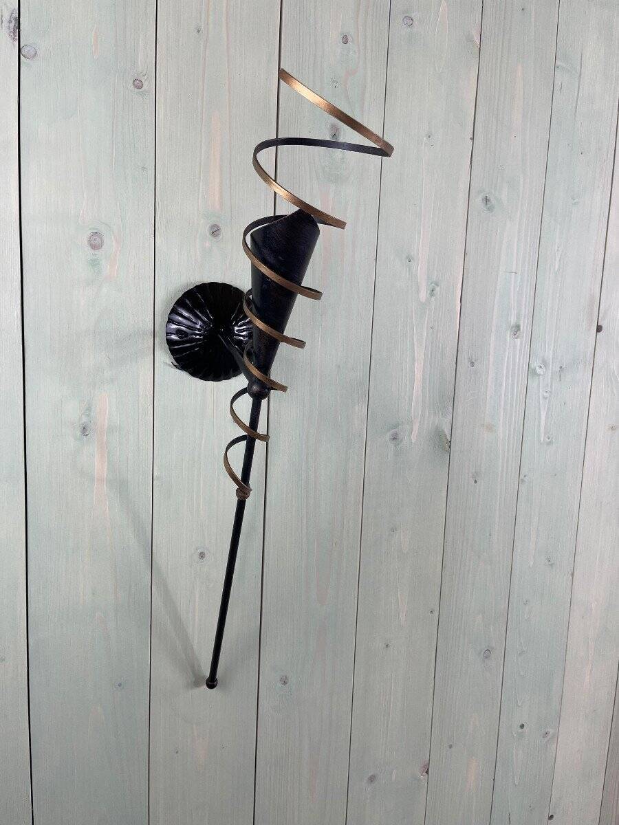 Vintage Chandelier and Pair of Wall Lights