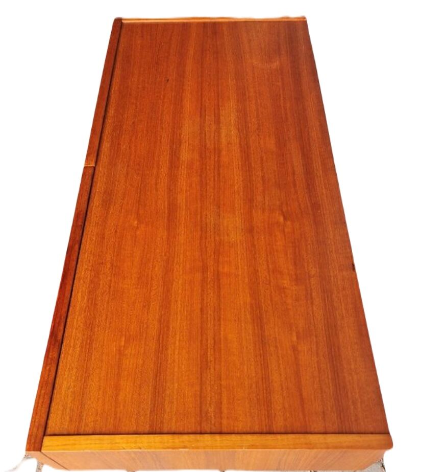 Wooden and metal console table