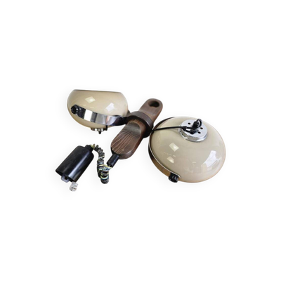 Suspension vintage dijkstra avec 2 points lumineux