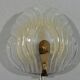 Hillebrand glass wall lamps  1960’s