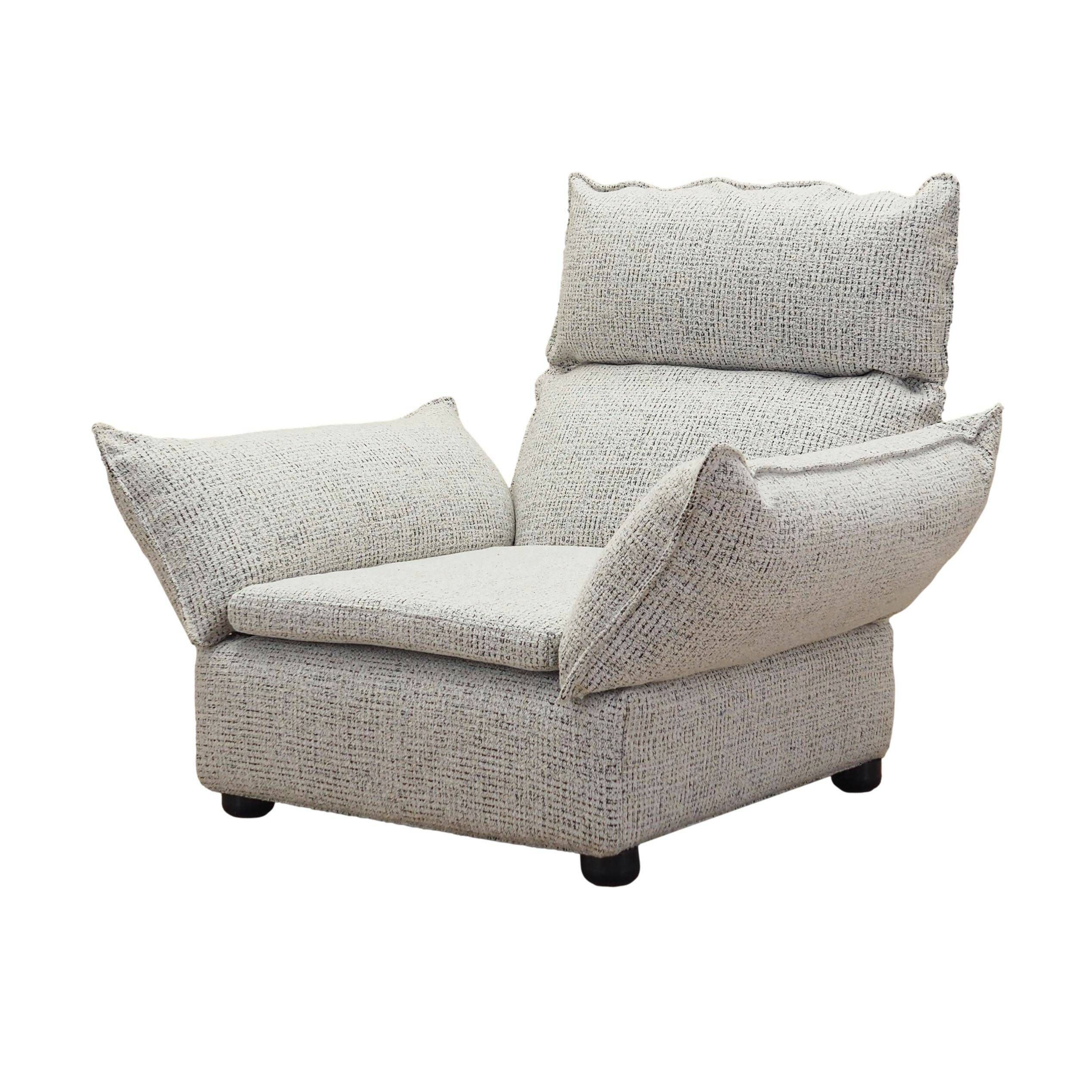 Lounge armchair, Italian design, 1970s, production: Italy