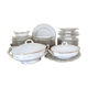 Porcelain plates for 12 people 48 pieces
