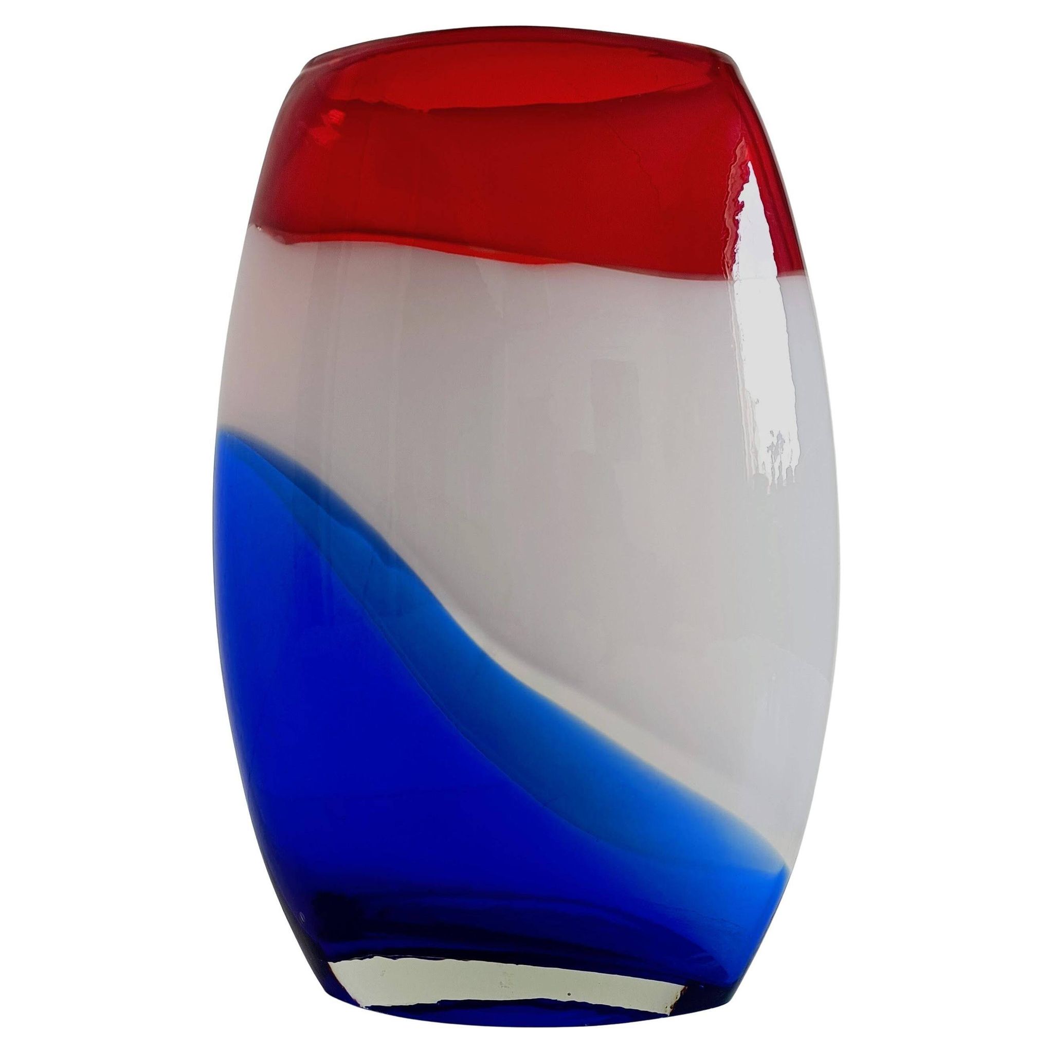Post-Modern Murano Art Glass Vase by Cose Belle, Italy, 1980s