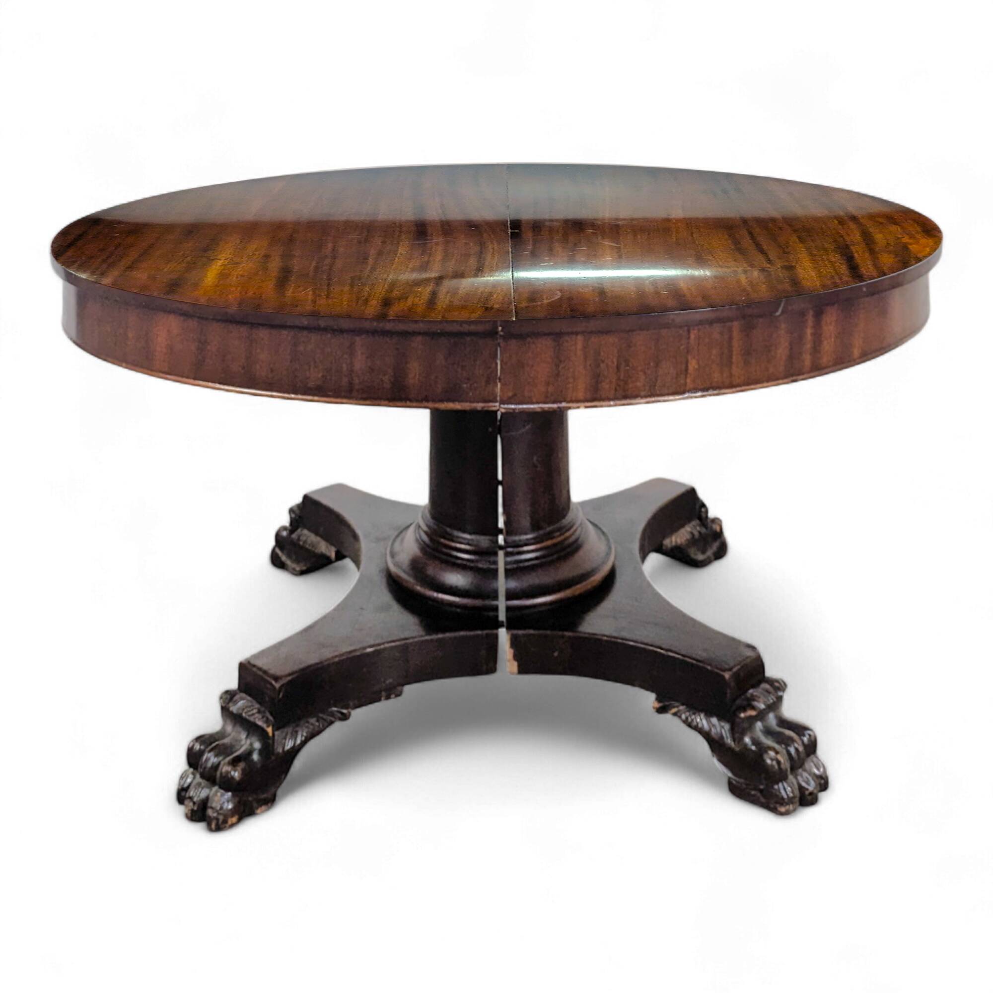 English mahogany table