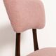 Butterfly dining chair, pink boucle, Europe