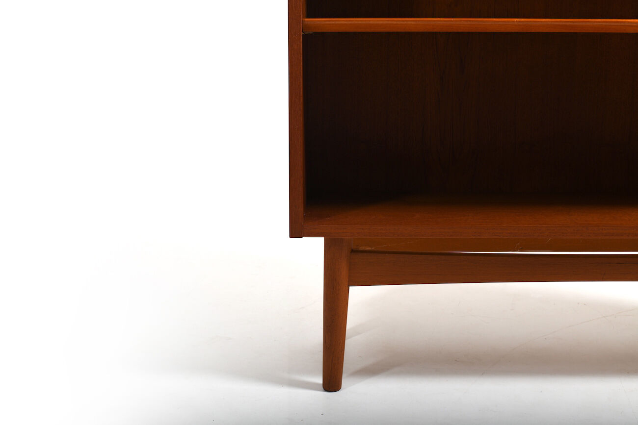 Mid Century Danish Conical Bookcase in Teak by Johannes Sorth