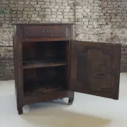18th century French provincial confiturier cabinet