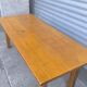 Solid elm farmhouse table 1950