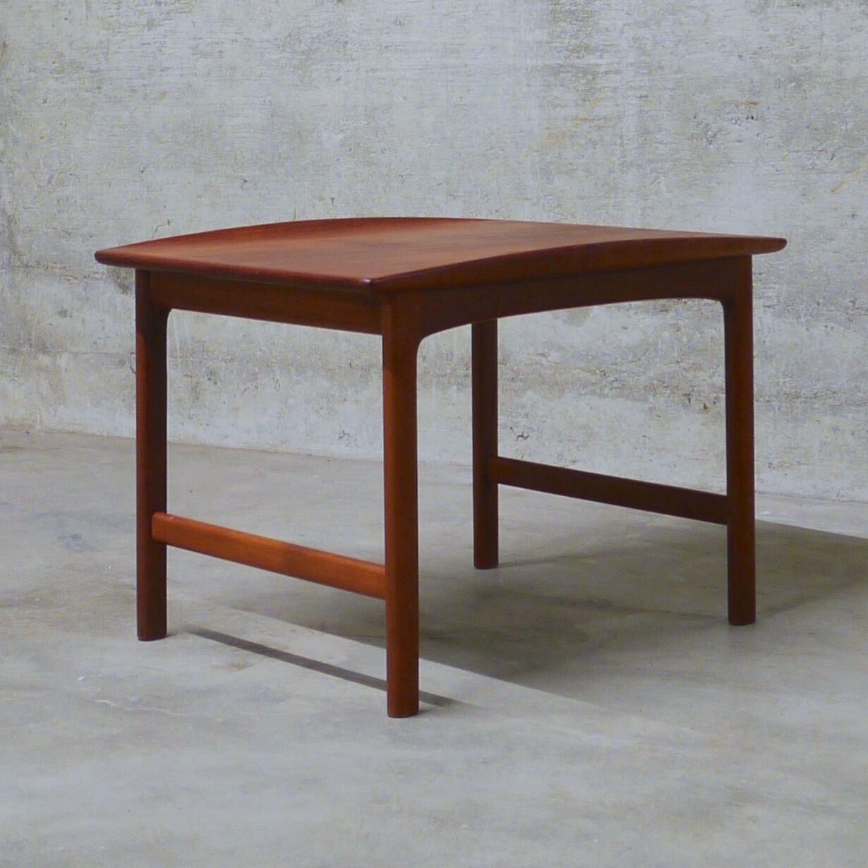 Scandinavian Teak Sofa Beside Table by Folke Ohlson, 1960s