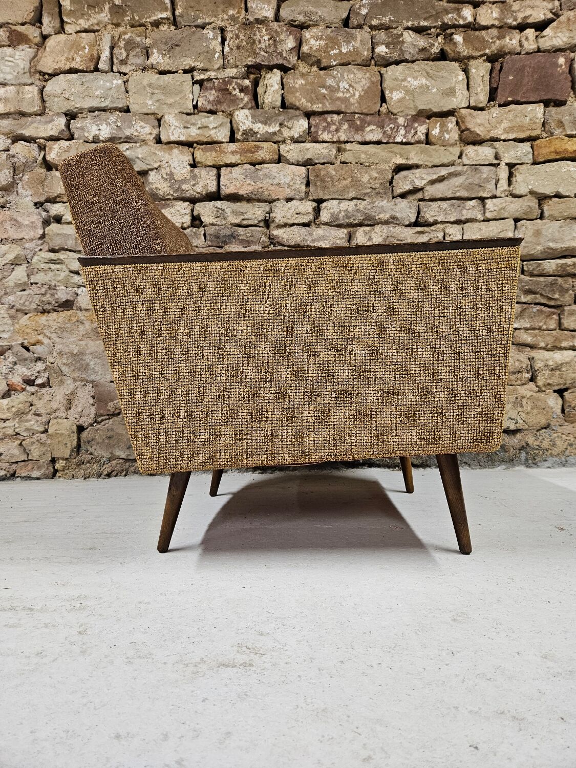 Compass feet armchair 1970s