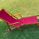 Chaise longue chilienne annees 50-60