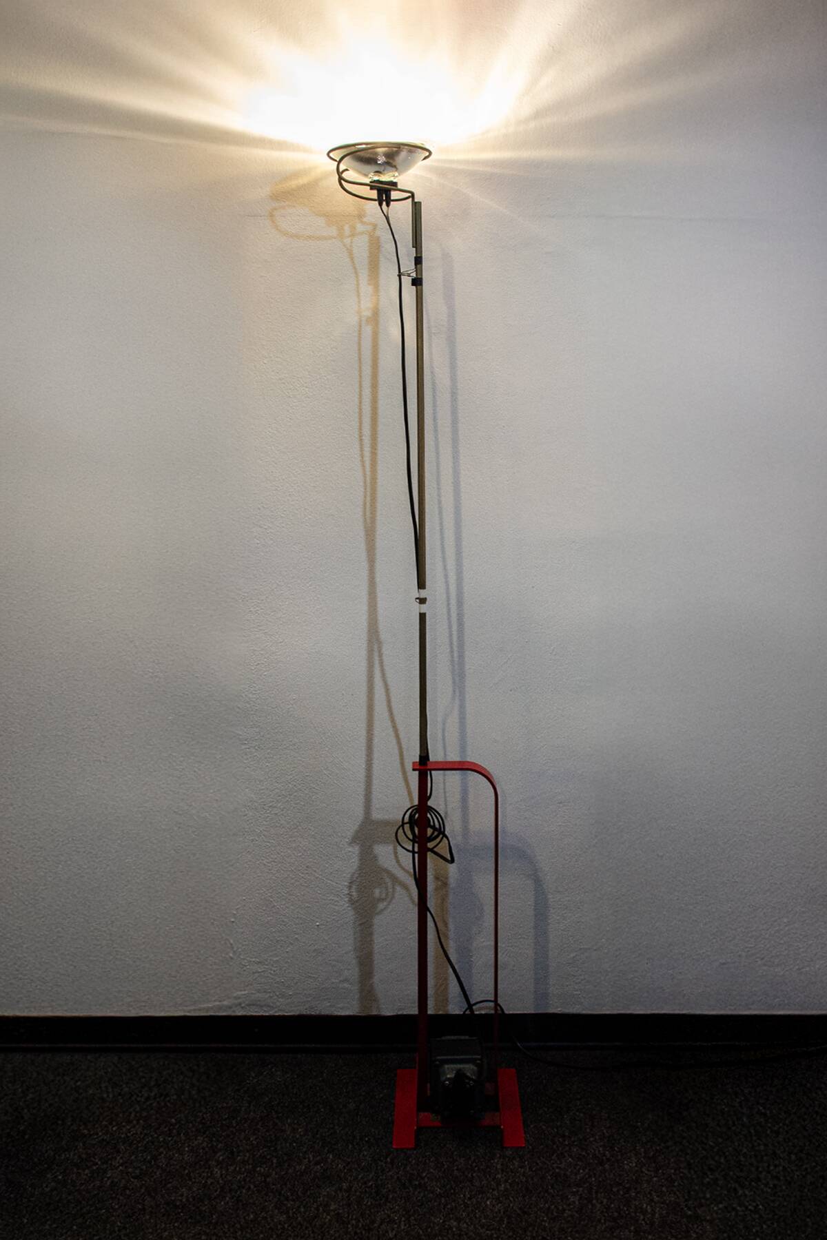 Toio Floor Lamp by Achille and Pier Giacomo Castiglioni for Flos, 1962