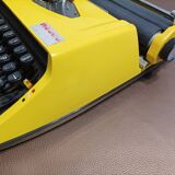 Nogamatic 400 yellow typewriter overhauled new ribbon